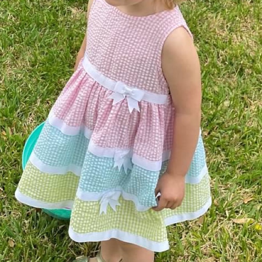 Seersucker Dress